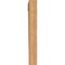 Ekena Millwork Thorton Block Smooth Bracket, Western Red Cedar, 5 1/2"W x 32"D x 44"H BKT06X32X44THR05SWR - alternate 2